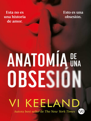 cover image of Anatomía de una obsesión